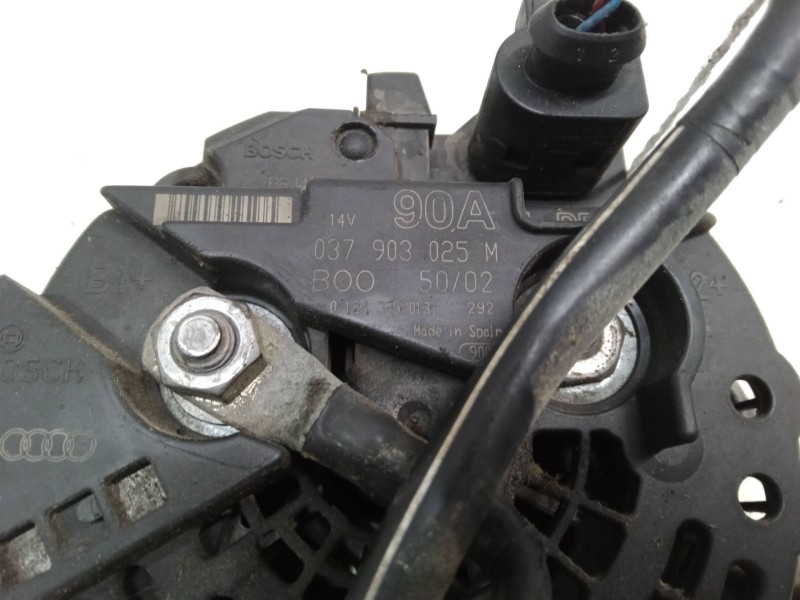 Recambio de alternador para skoda fabia i (6y2) 1.4 referencia OEM IAM 037903025M  0124325013