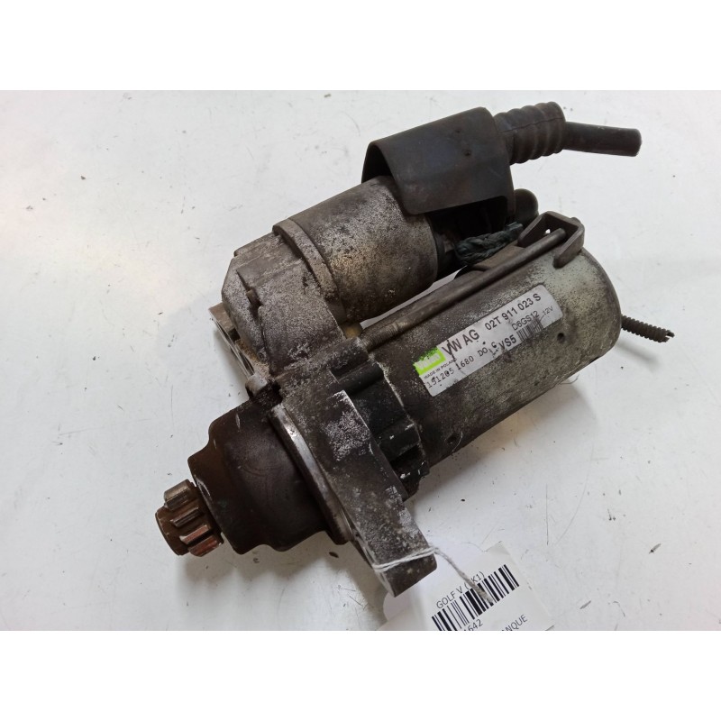 Recambio de motor arranque para volkswagen golf v (1k1) 1.4 16v referencia OEM IAM 02T911023S  D6GS12