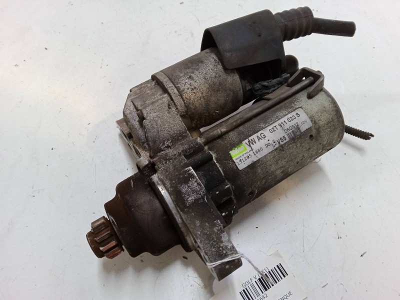 Recambio de motor arranque para volkswagen golf v (1k1) 1.4 16v referencia OEM IAM 02T911023S  D6GS12