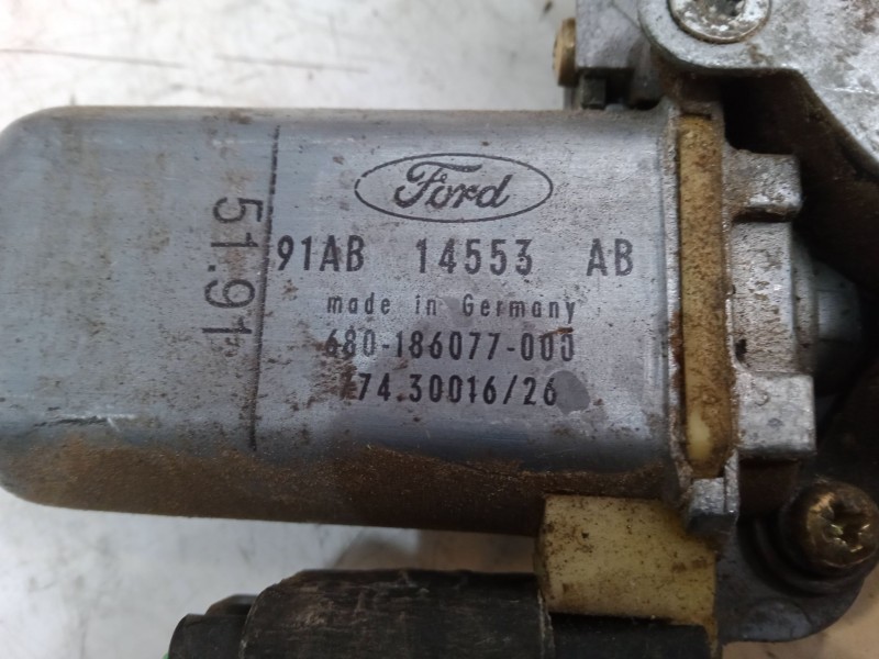 Recambio de elevalunas electrico delantero derecho para ford escort v (aal, abl) 1.6 referencia OEM IAM   
