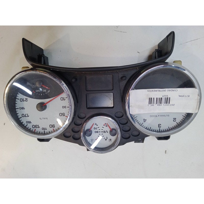 Recambio de cuadro instrumentos para peugeot 207/207+ (wa_, wc_) 1.6 hdi referencia OEM IAM A2C53065549  