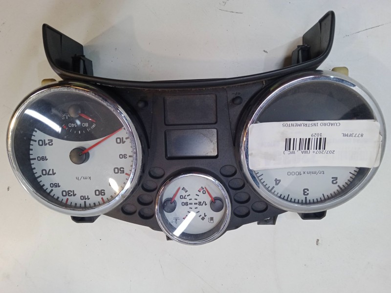 Recambio de cuadro instrumentos para peugeot 207/207+ (wa_, wc_) 1.6 hdi referencia OEM IAM A2C53065549  