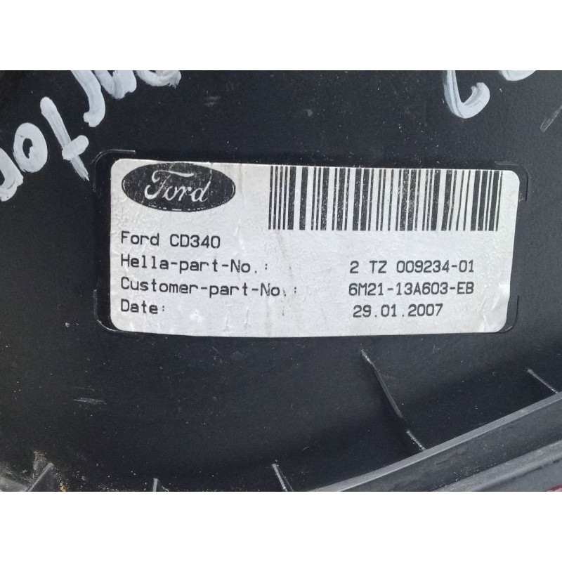 Recambio de piloto trasero porton izquierdo para ford galaxy ii (wa6) 2.0 referencia OEM IAM 6M2113A603EB  TZ00923401