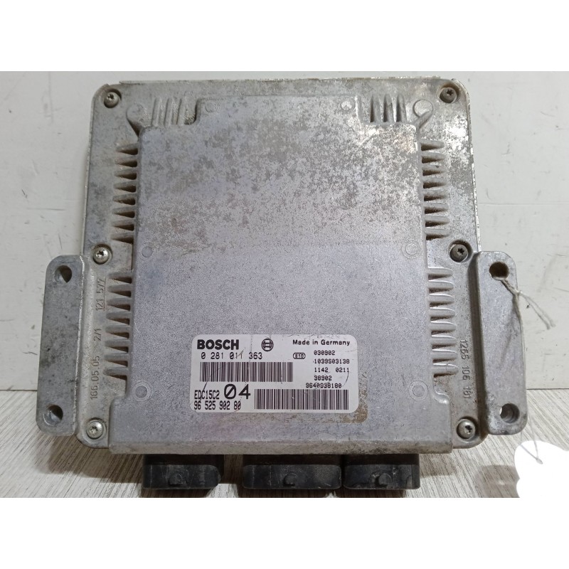 Recambio de centralita motor uce para citroën c8 (ea_, eb_) 2.2 hdi referencia OEM IAM 9652590280 0281011363 9640938180