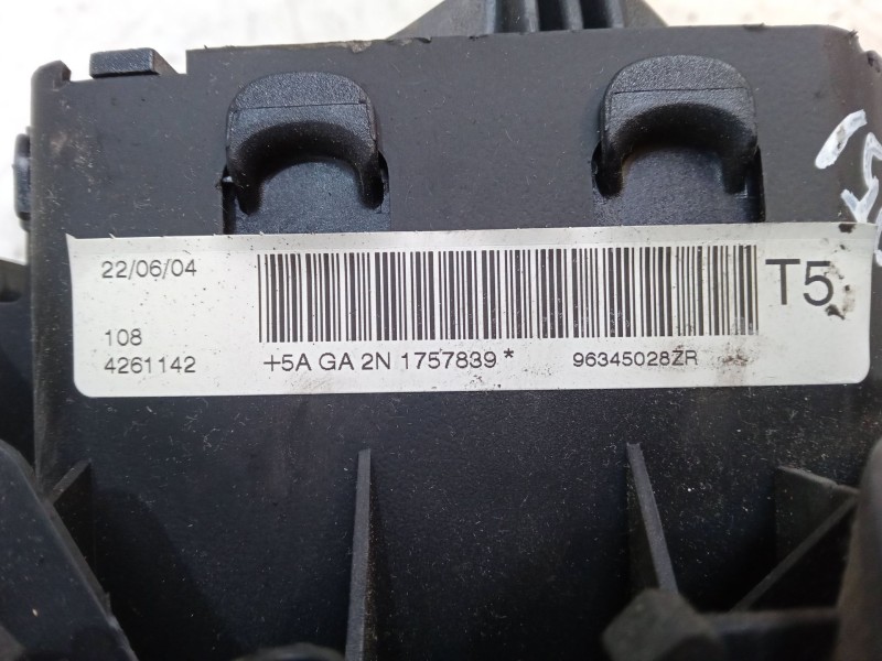 Recambio de airbag volante para peugeot 307 cc (3b) 1.6 16v referencia OEM IAM 96345028ZR  