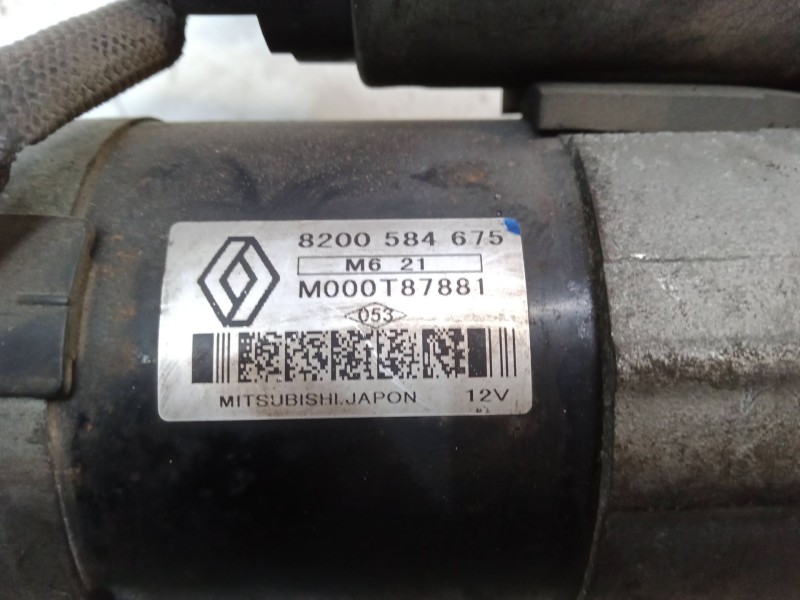 Recambio de motor arranque para renault scénic ii (jm0/1_) 1.5 dci (jm1f) referencia OEM IAM   