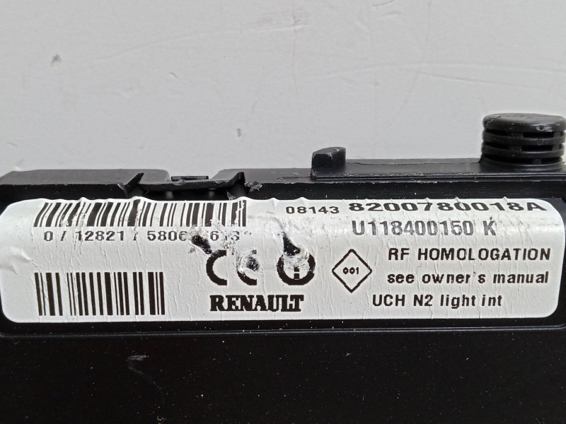 Recambio de bsi para renault scénic ii (jm0/1_) 1.6 16v (jm1r) referencia OEM IAM 8200780018A  U118400150K