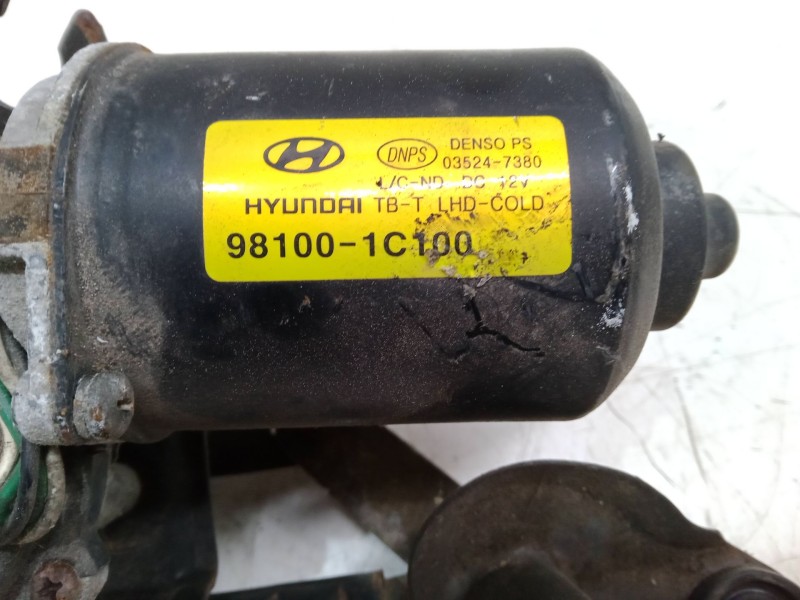 Recambio de motor limpia delantero para hyundai getz (tb) 1.1 referencia OEM IAM 981001C100  035247380