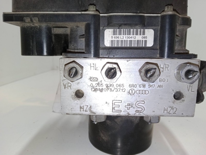 Recambio de abs para volkswagen polo v (6r1, 6c1) 1.2 tsi referencia OEM IAM 6R0614517BC 0265239065 6R0614517AN