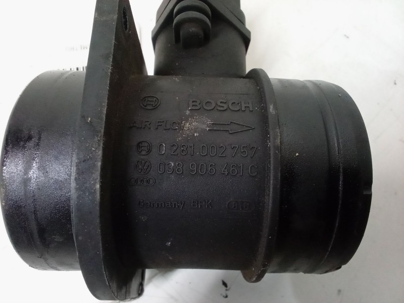 Recambio de caudalimetro para seat leon (1m1) 1.9 tdi referencia OEM IAM 038906461C  0281002757