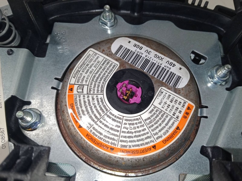 Recambio de airbag volante para peugeot 207/207+ (wa_, wc_) 1.6 16v vti referencia OEM IAM 96701085ZD   Recambio de airbag volante para peugeot 207/207+ (wa_, wc_) 1.6 16v vti referencia OEM IAM 96701085ZD