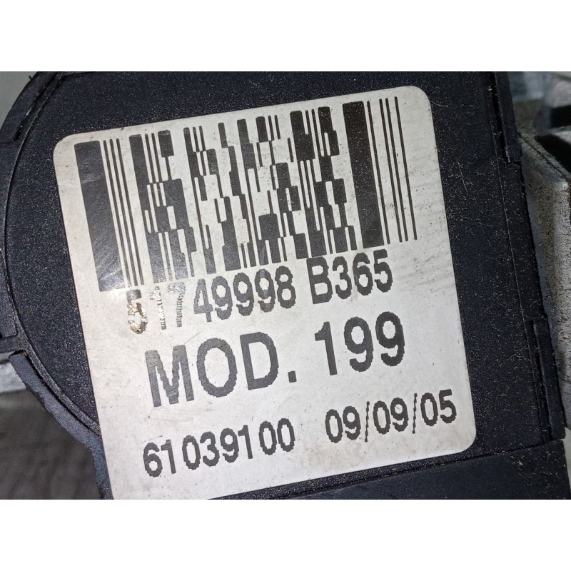 Recambio de clausor para fiat grande punto van (199_) 1.3 jtd multijet (199cxd1b) referencia OEM IAM 51749998B365  