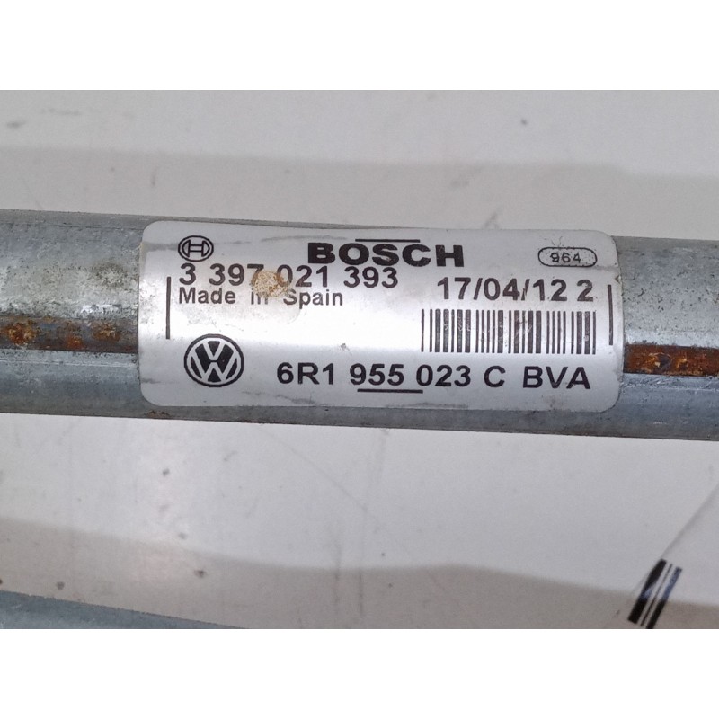 Recambio de motor limpia delantero para volkswagen polo v (6r1, 6c1) 1.2 tsi referencia OEM IAM 6R1955119A  0390241566