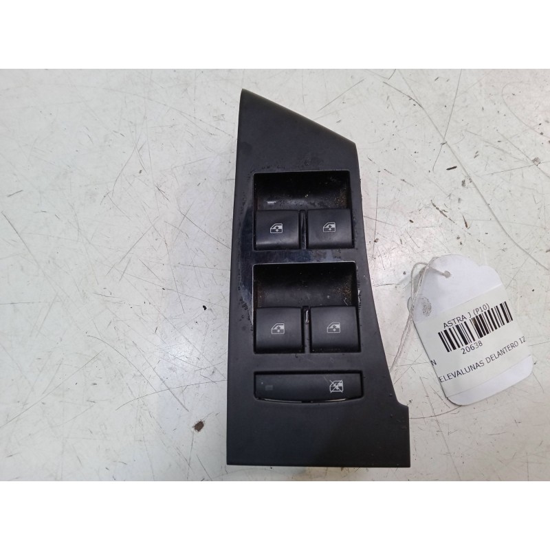 Recambio de mando elevalunas delantero izquierdo para opel astra j (p10) 1.7 cdti (68) referencia OEM IAM 13305011  251869