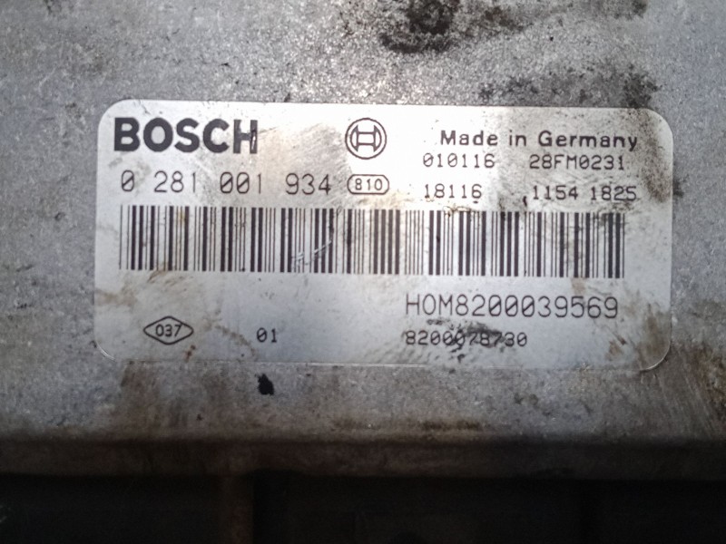 Recambio de centralita motor uce para renault megane i grandtour (ka0/1_) 1.9 dci (ka05, ka1f) referencia OEM IAM 82000787308200