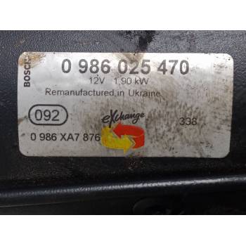 MOTOR ARRANQUE 0986025470 0986XA7876