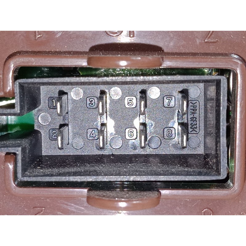 Recambio de mando elevalunas delantero izquierdo para saab 9-3 (ys3f, e79, d79, d75) 2.0 t referencia OEM IAM 12801379  