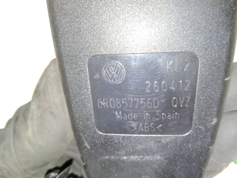 Recambio de anclaje cinturon delantero derecho para volkswagen polo v (6r1, 6c1) 1.2 tsi referencia OEM IAM   