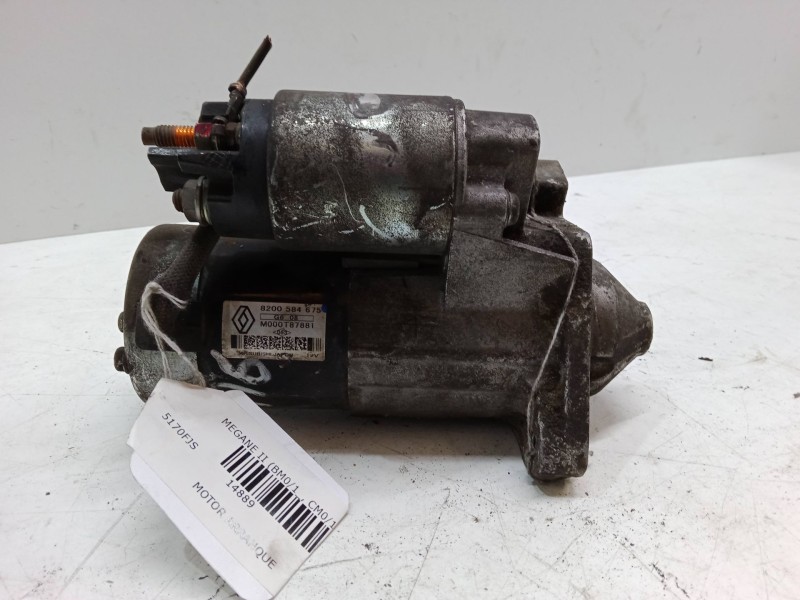 Recambio de motor arranque para renault megane ii (bm0/1_, cm0/1_) 1.5 dci (bm1e, cm1e) referencia OEM IAM 8200584675  M000T8788