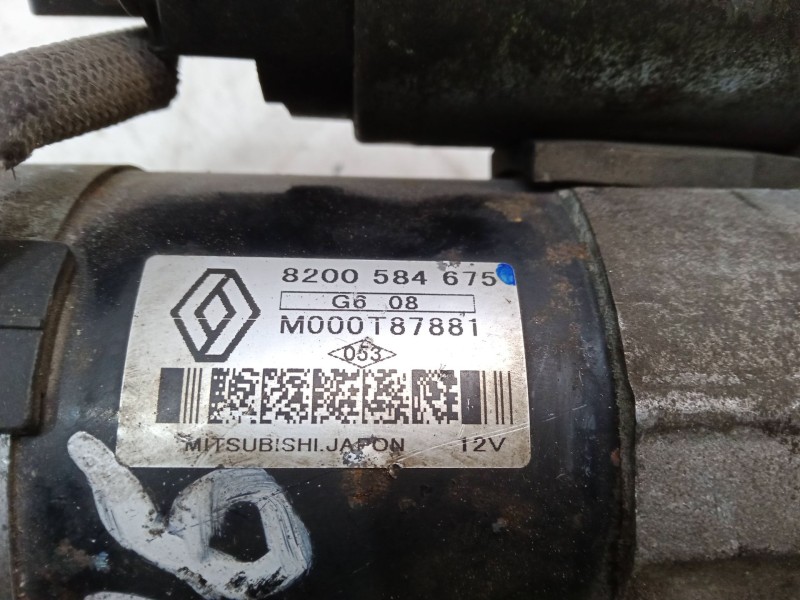 Recambio de motor arranque para renault megane ii (bm0/1_, cm0/1_) 1.5 dci (bm1e, cm1e) referencia OEM IAM 8200584675  M000T8788
