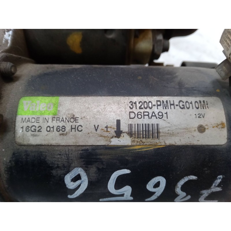 Recambio de motor arranque para honda civic vii hatchback (eu, ep, ev) 1.6 i (ep2, eu8, eu6) referencia OEM IAM 31200PMHG010M5  