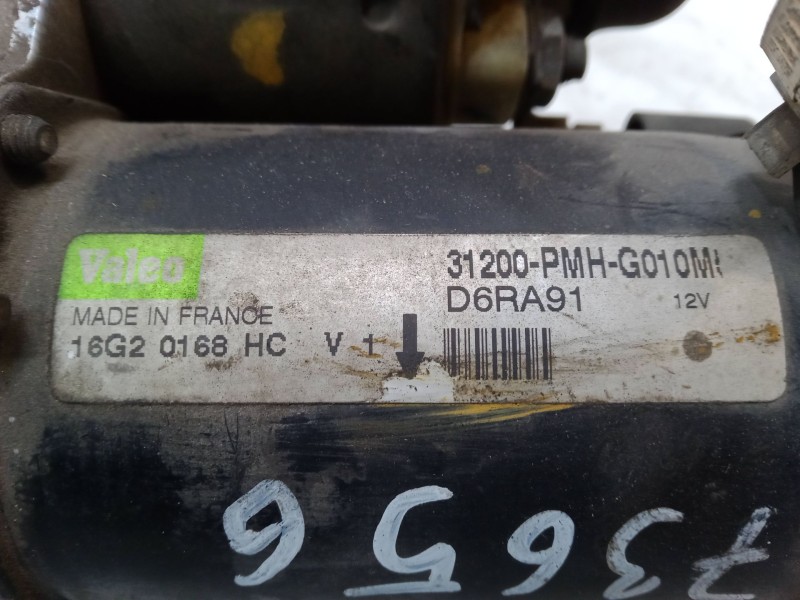 Recambio de motor arranque para honda civic vii hatchback (eu, ep, ev) 1.6 i (ep2, eu8, eu6) referencia OEM IAM 31200PMHG010M5  