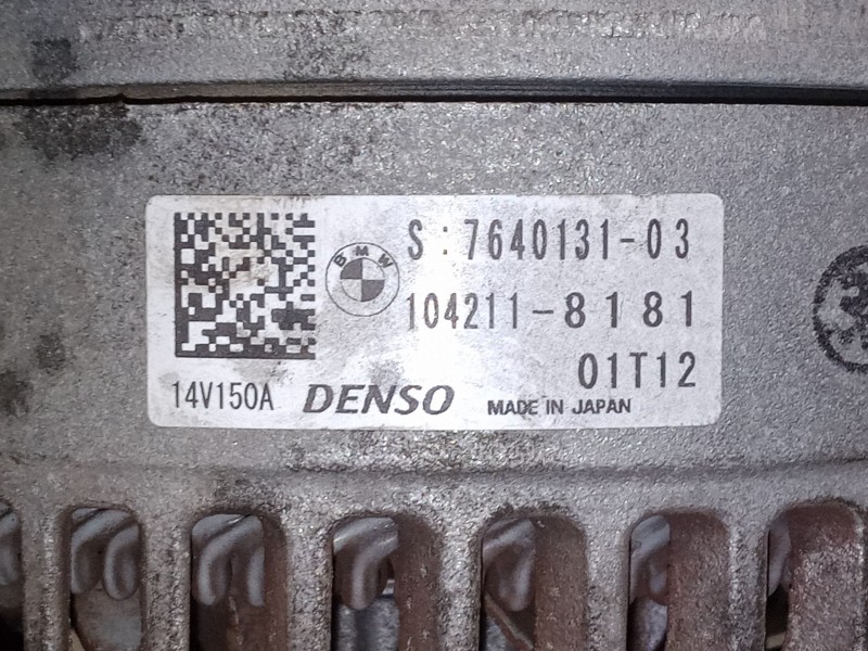 Recambio de alternador para bmw 2 active tourer (f45) 220 d referencia OEM IAM 764013103  