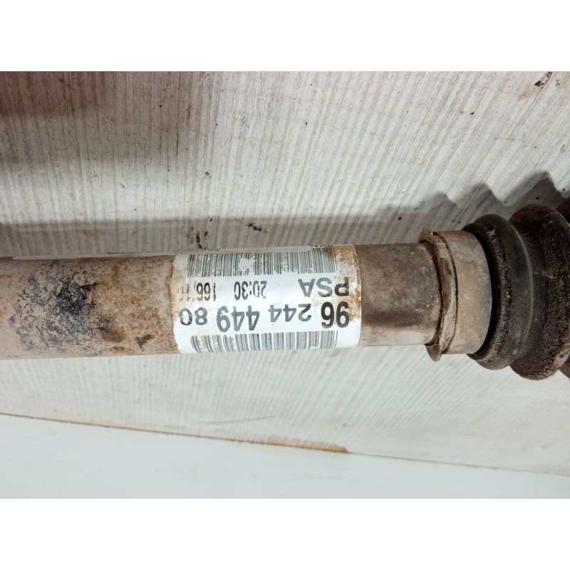 Recambio de transmision delantera izquierda para peugeot partner caja/chasis 1.6 hdi referencia OEM IAM 9624444980  