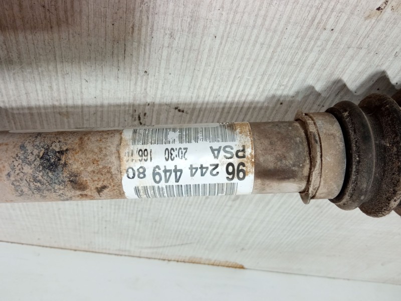 Recambio de transmision delantera izquierda para peugeot partner caja/chasis 1.6 hdi referencia OEM IAM 9624444980  