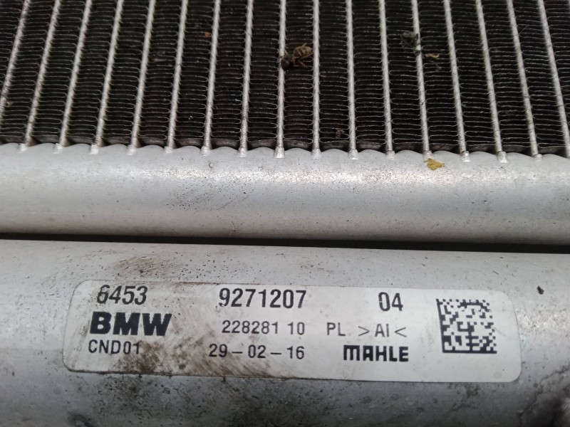 Recambio de radiador a/a /condensador para bmw 2 active tourer (f45) 220 d referencia OEM IAM 64539271207  9271207