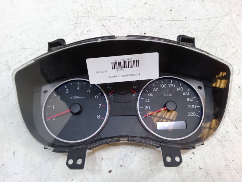 Recambio de cuadro instrumentos para hyundai i20 i (pb, pbt) 1.2 referencia OEM IAM 940061J160  A2C53398837