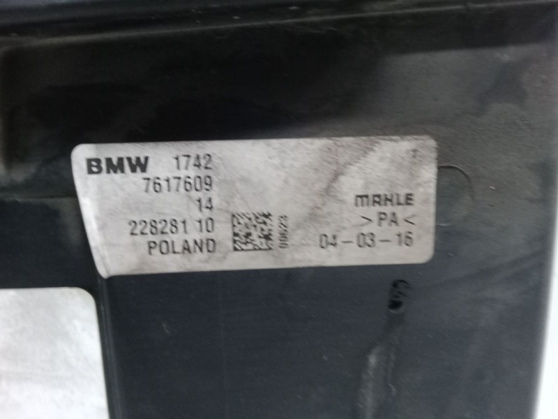 Recambio de electroventilador para bmw 2 active tourer (f45) 220 d referencia OEM IAM 17427617609  
