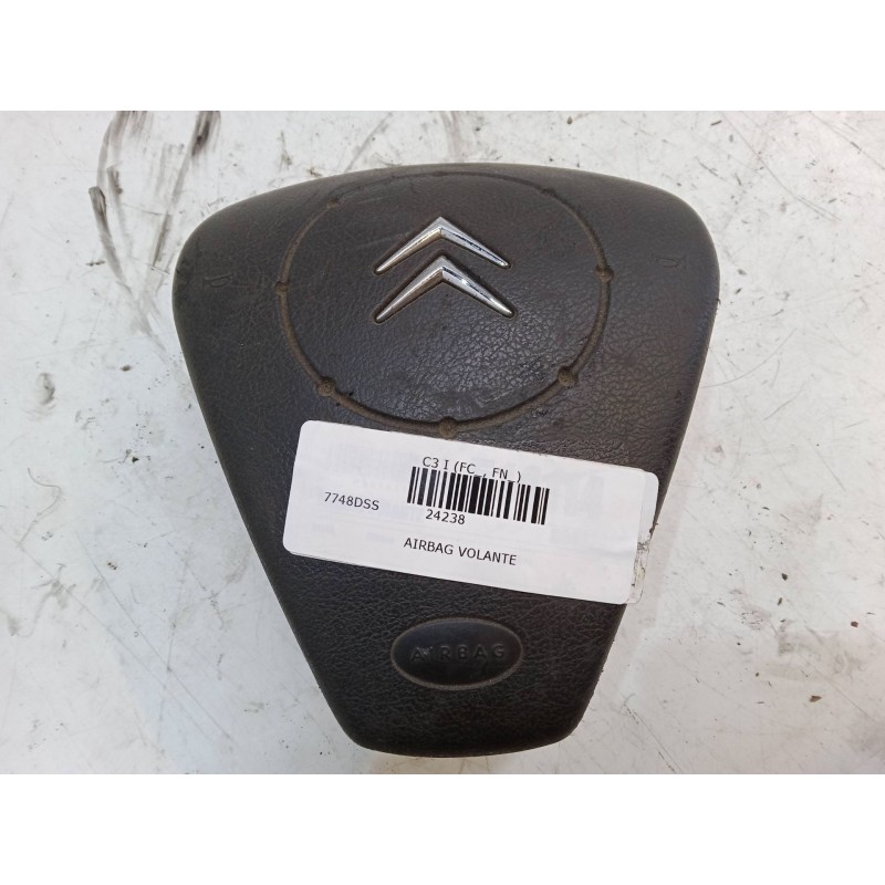 Recambio de airbag volante para citroën c3 i (fc_, fn_) 1.4 hdi referencia OEM IAM 96380009VD  