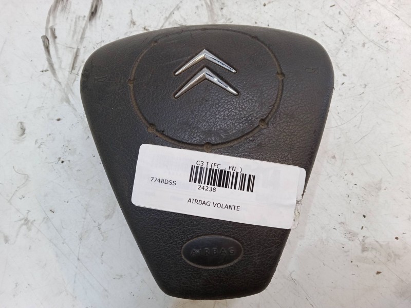 Recambio de airbag volante para citroën c3 i (fc_, fn_) 1.4 hdi referencia OEM IAM 96380009VD  