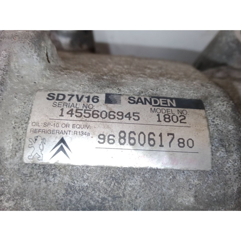 Recambio de compresor a/a para citroën xsara picasso (n68) 1.6 hdi referencia OEM IAM   