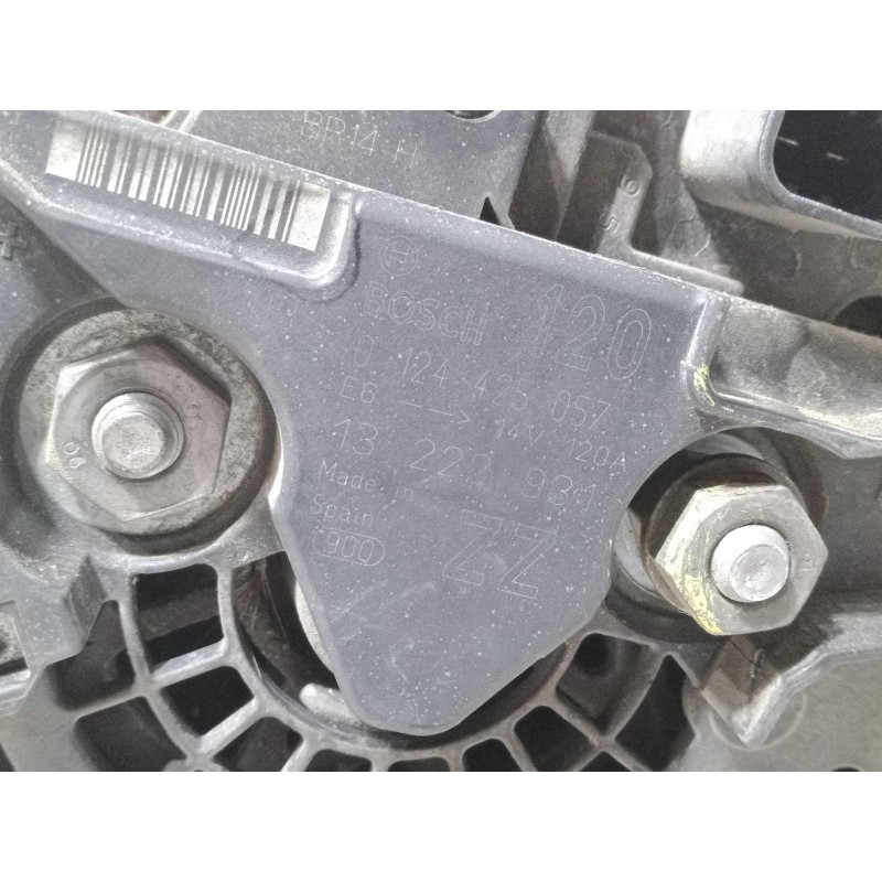 Recambio de alternador para opel corsa d (s07) 1.0 (l08, l68) referencia OEM IAM 0124425057 13 222 331 