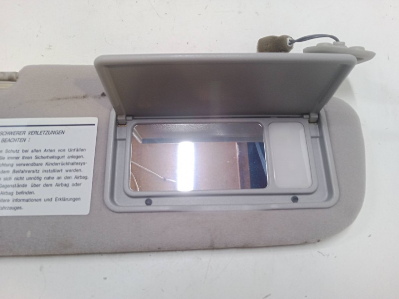 Recambio de parasol derecho para hyundai santa fé i (sm) 2.0 crdi referencia OEM IAM   