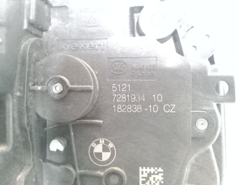 Recambio de cerradura puerta delantera derecha para bmw 2 active tourer (f45) 220 d referencia OEM IAM 728193410  