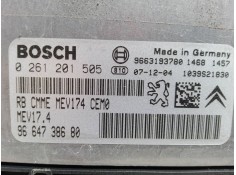Recambio de centralita motor uce para peugeot 207 cc (wd_) 1.6 16v referencia OEM IAM 96631937809664738680 MEV17.4 0261201505