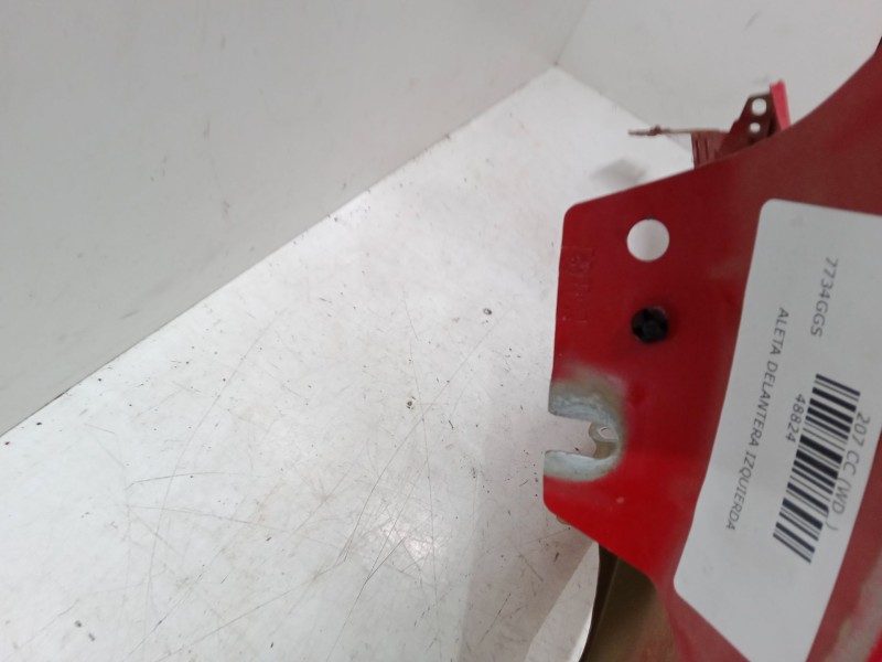 Recambio de aleta delantera izquierda para peugeot 207 cc (wd_) 1.6 16v referencia OEM IAM   