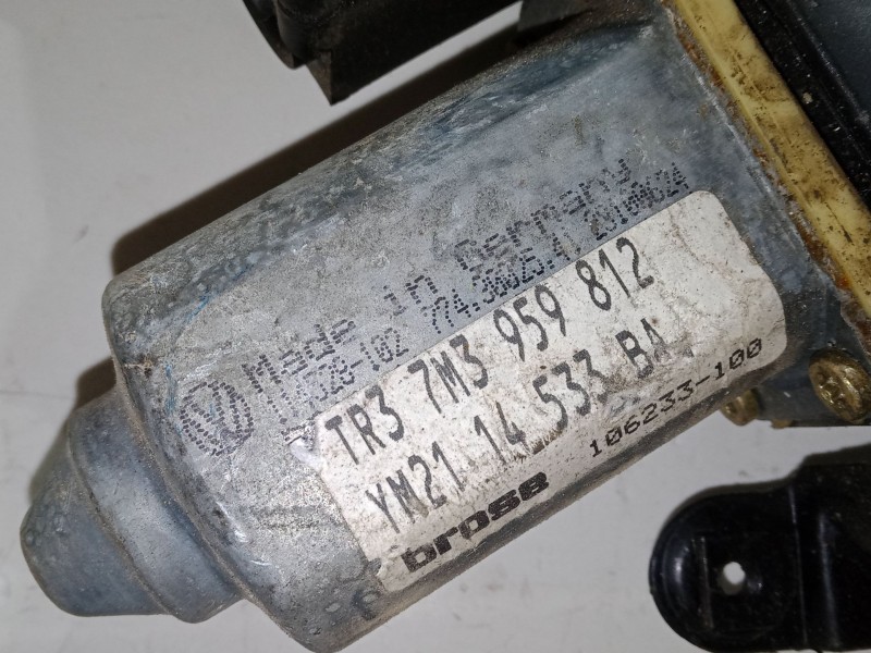 Recambio de elevalunas electrico trasero derecho para seat alhambra (7v8, 7v9) 1.9 tdi referencia OEM IAM   