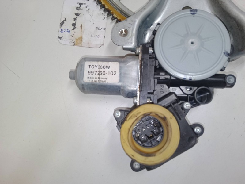 Recambio de elevalunas electrico delantero izquierdo para toyota corolla verso (zer_, zze12_, r1_) 2.2 d-4d (aur10_) referencia 