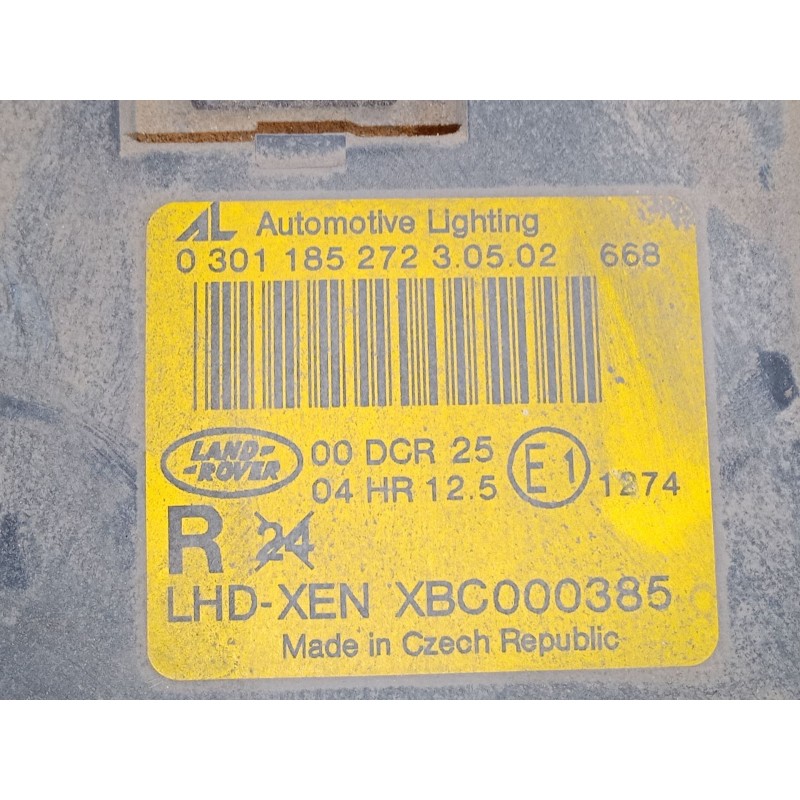Recambio de faro derecho para land rover range rover iii (l322) 3.0 d 4x4 referencia OEM IAM   