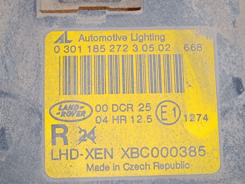 Recambio de faro derecho para land rover range rover iii (l322) 3.0 d 4x4 referencia OEM IAM   
