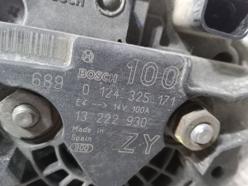 Recambio de alternador para opel corsa d (s07) 1.2 (l08, l68) referencia OEM IAM 0124325171  