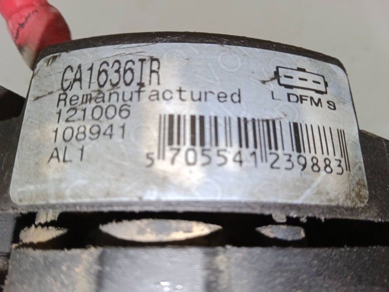 Recambio de alternador para ford transit autobús (fd_ _, fb_ _, fs_ _, fz_ _, fc_ _) 2.0 di (f_e_, f_f_, f_g_) referencia OEM IA