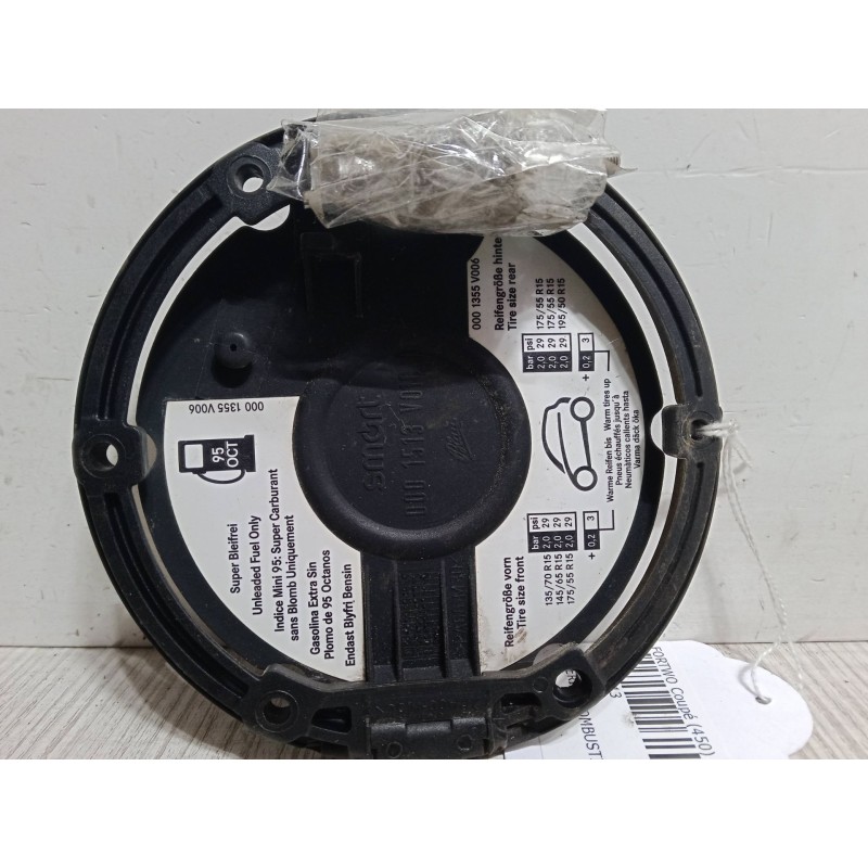 Recambio de tapa exterior combustible para smart fortwo coupé (450) 0.7 (450.352, 450.332) referencia OEM IAM   