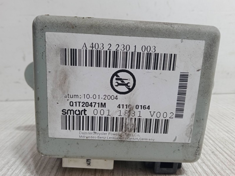 Recambio de centralita airbag para smart fortwo coupé (450) 0.7 (450.352, 450.332) referencia OEM IAM   