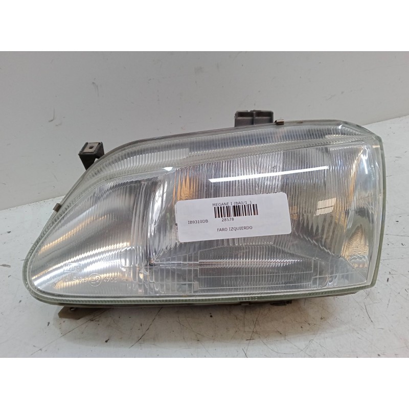 Recambio de faro izquierdo para renault megane i (ba0/1_) 1.9 d eco (ba0a, ba0u, ba0r) referencia OEM IAM   