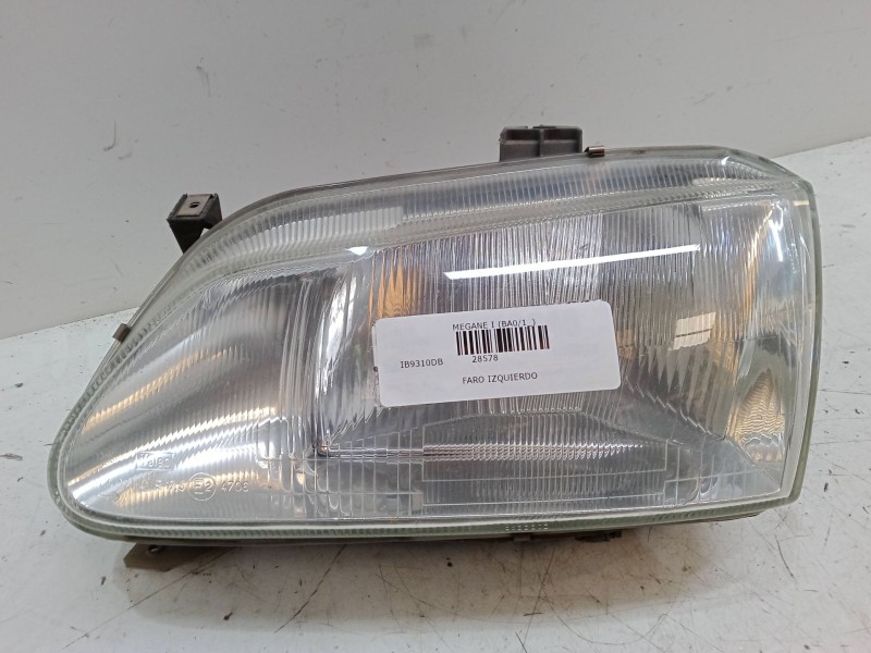 Recambio de faro izquierdo para renault megane i (ba0/1_) 1.9 d eco (ba0a, ba0u, ba0r) referencia OEM IAM   